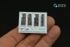 Quinta Studio QDS-48059 Mitsubishi F-2B 3D-Printed coloured Interior on decal paper (Hasegawa) (small version) 1/48
